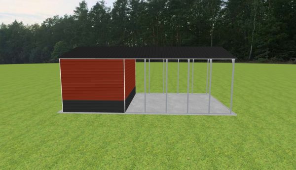 Carport with Storage 24 x 40 x 13 - Image 5