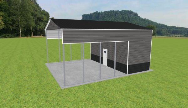 Carport with Storage 26 x 30 x 14