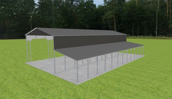 Carport 24 x 60 x 14 - Image 3