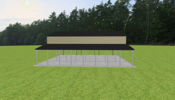 3 Car Carport 28 x 40 x 13 - Image 5