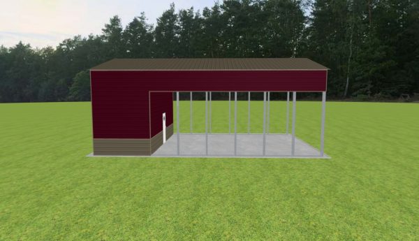 Carport with Storage 26 x 40 x 15 - Image 5