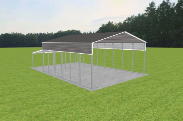 3 Car Carport 26 x 30 x 12