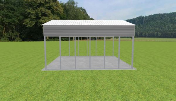 3 Car Carport 28 x 30 x 15 - Image 3