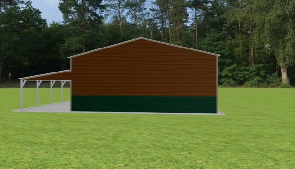 Garage with Lean To 26 x 20 x 10 - Image 5