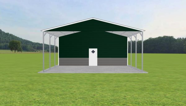 Carport with Storage 26 x 20 x 11 - Image 2