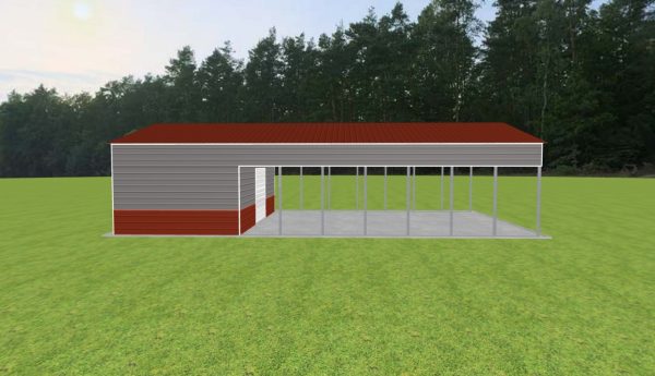 Carport with Storage 28 x 50 x 11 - Image 5