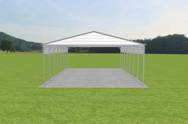 3 Car Carport 26 x 35 x 11 - Image 2