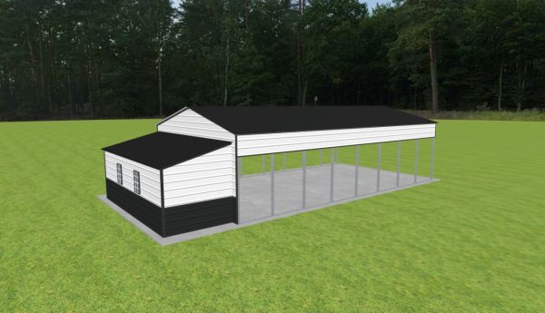 Carport with Storage 22 x 40 x 10 - Image 5