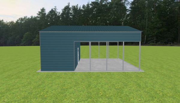 Carport with Storage 28 x 30 x 12 - Image 5