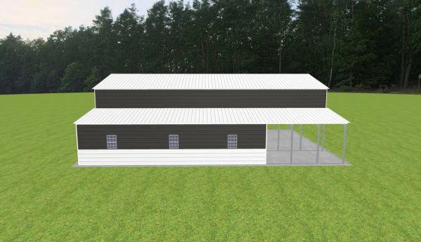 Carport with Storage 26 x 50 x 14 - Image 3