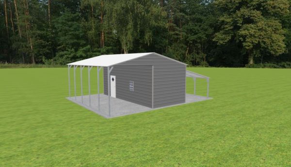 Carport with Storage 22 x 25 x 10 - Image 5