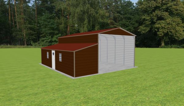 Carport with Storage 18 x 30 x 12 - Image 4