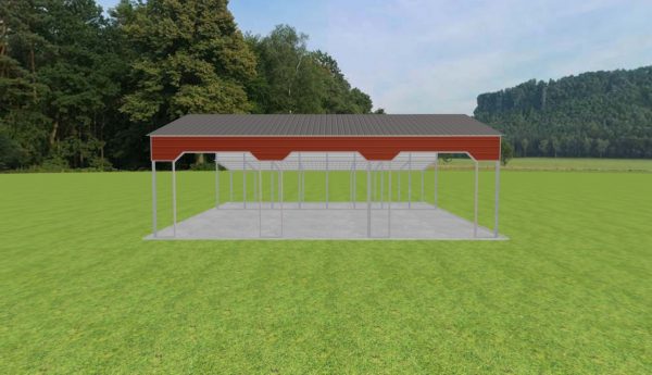 3 Car Carport 30 x 40 x 12 - Image 3