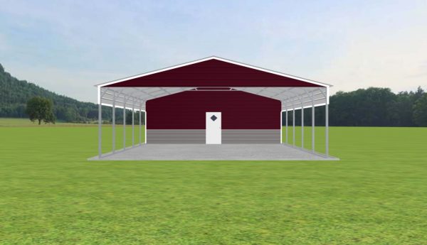 Carport with Storage 28 x 35 x 9 - Image 2