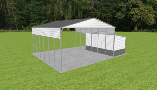 Carport with Storage 28 x 30 x 14 - Image 5