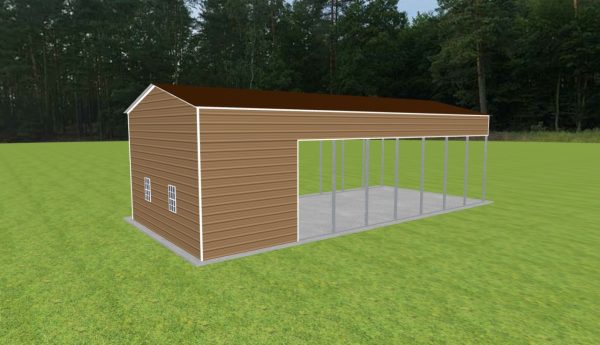 Carport with Storage 20 x 45 x 13 - Image 5