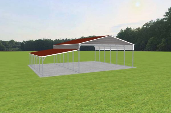 3 Car Carport 26 x 30 x 10