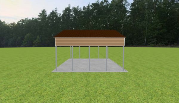 3 Car Carport 30 x 20 x 10 - Image 3