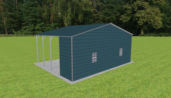 Carport with Storage 26 x 20 x 10 - Image 3