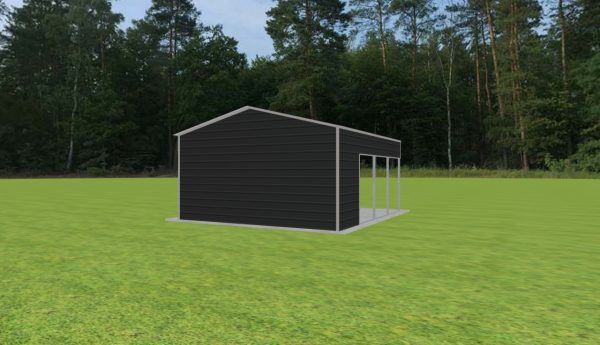 Carport with Storage 18 x 20 x 9 - Image 4