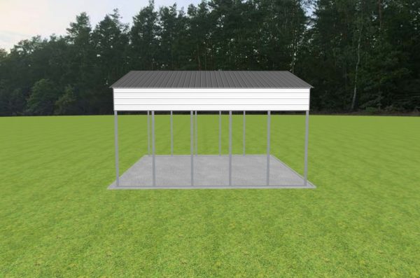 3 Car Carport 26 x 25 x 13 - Image 3