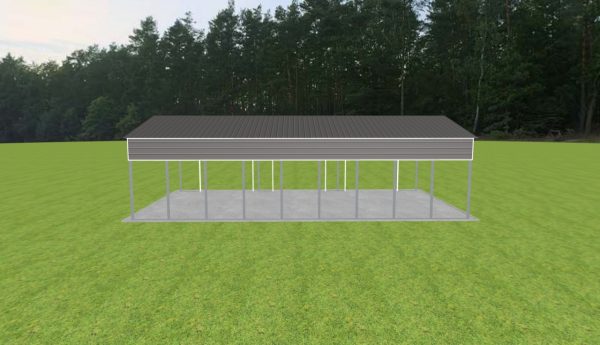 3 Car Carport 24 x 45 x 11 - Image 4