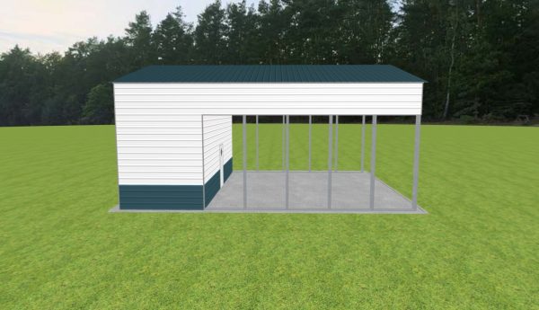 Carport with Storage 28 x 35 x 15 - Image 5