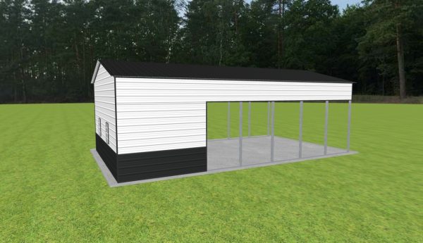 Carport with Storage 20 x 35 x 11 - Image 5