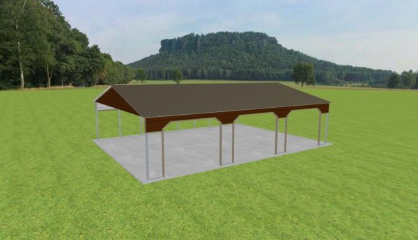 3 Car Carport 30 x 40 x 9