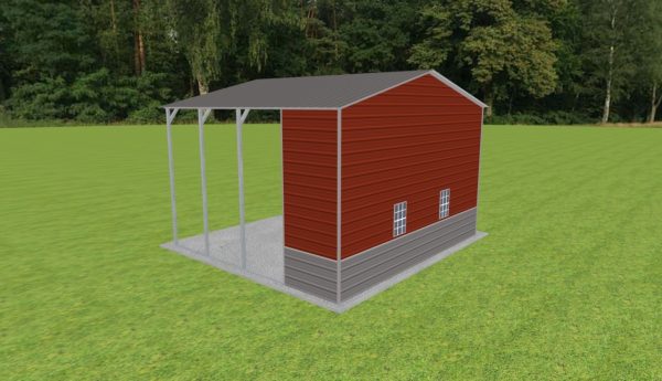 Carport with Storage 22 x 20 x 13 - Image 3