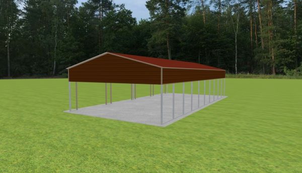 Carport 24 x 50 x 10 - Image 5