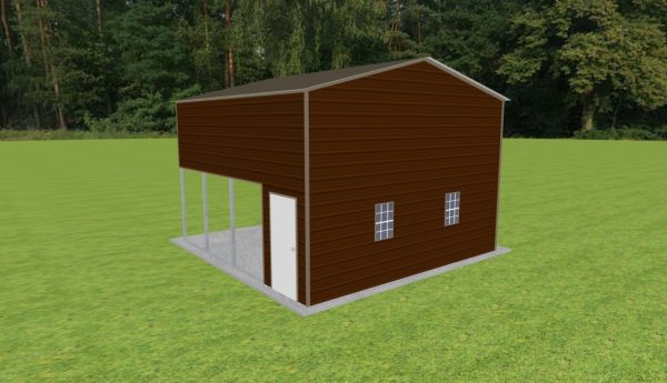 Carport with Storage 20 x 20 x 13 - Image 3