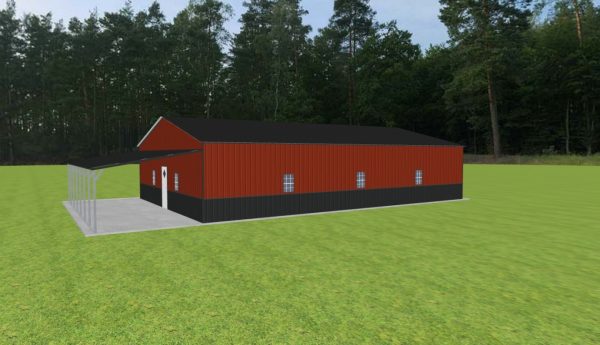 Garage with Lean To 34 x 50 x 10 - Image 4