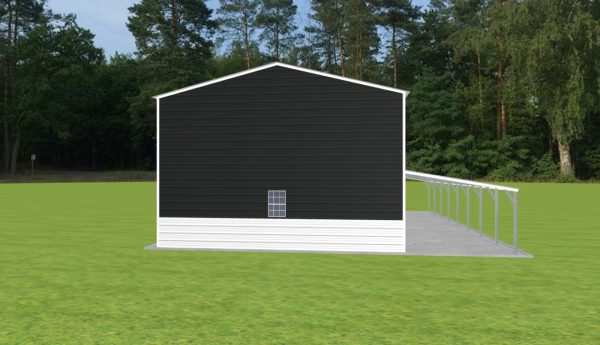 Garage with Lean To 24 x 40 x 15 - Image 5