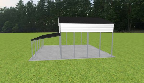 3 Car Carport 30 x 20 x 13 - Image 4