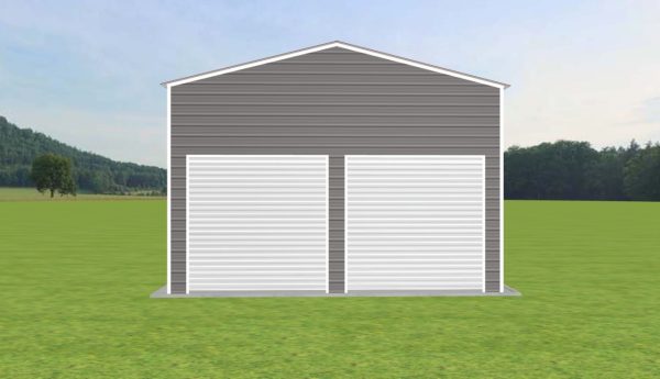 2 Car Garage 24 x 45 x 15 - Image 2