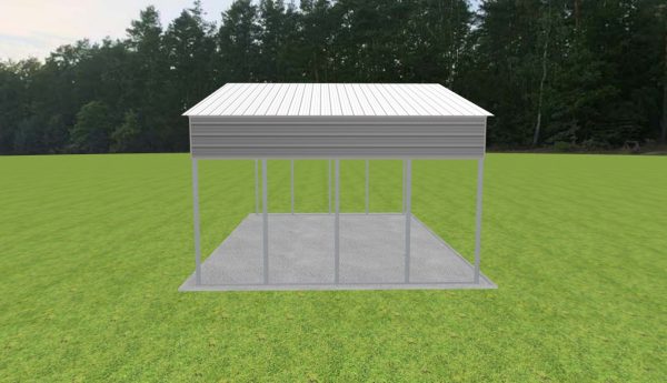 3 Car Carport 30 x 20 x 12 - Image 3