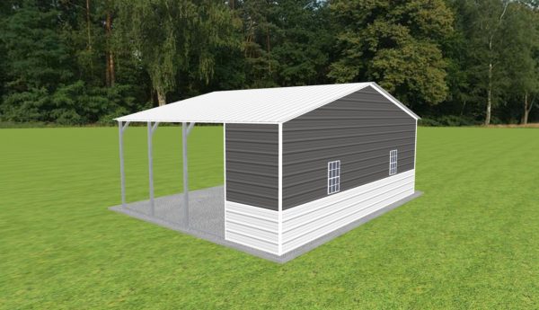 Carport with Storage 26 x 20 x 9 - Image 3