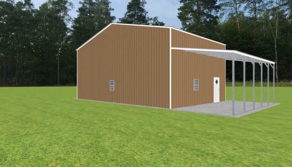 Garage with Lean To 38 x 25 x 16 - Image 4