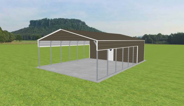 Carport with Storage 26 x 40 x 10