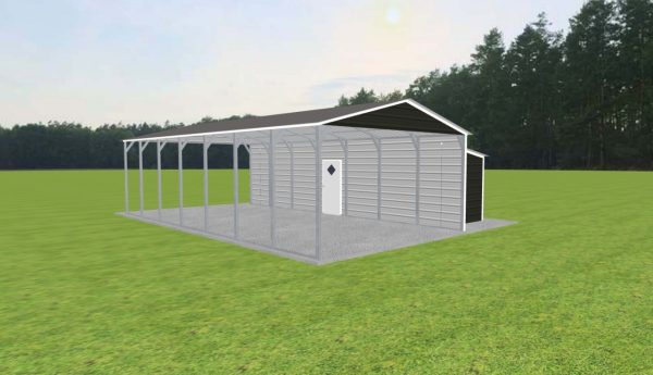 Carport with Storage 18 x 35 x 9 - Image 2