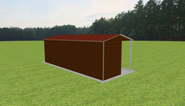 Carport with Storage 12 x 30 x 9 - Image 5