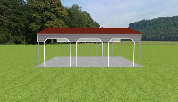 3 Car Carport 30 x 40 x 13 - Image 2