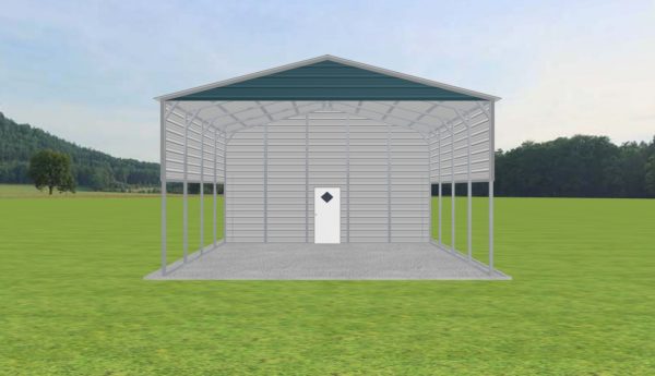 Carport with Storage 24 x 20 x 13 - Image 3