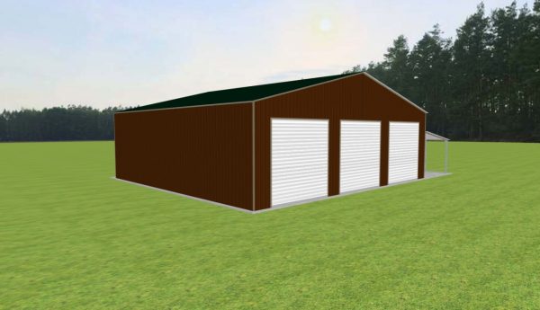 Garage with Lean To 48 x 45 x 14 - Image 4