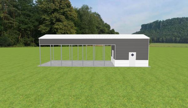 Carport with Storage 18 x 50 x 13 - Image 5