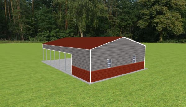 Carport with Storage 26 x 40 x 9 - Image 3