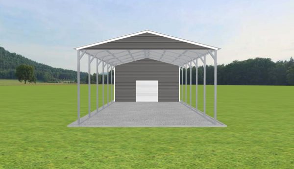 Carport with Storage 18 x 45 x 10 - Image 2