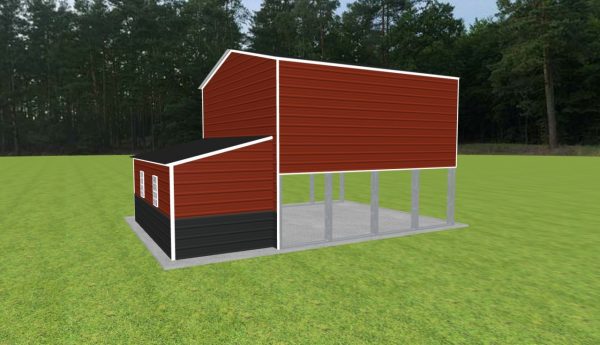 Carport with Storage 20 x 20 x 15 - Image 5