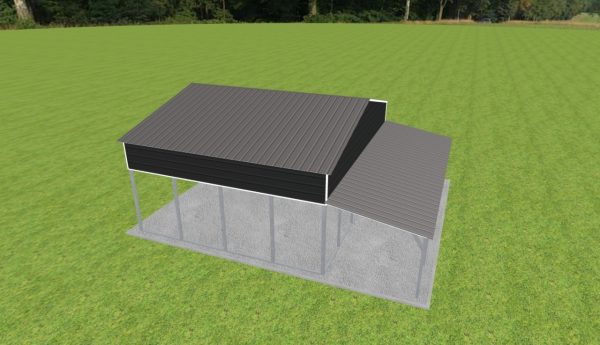 2 Car Carport 24 x 20 x 10 - Image 4